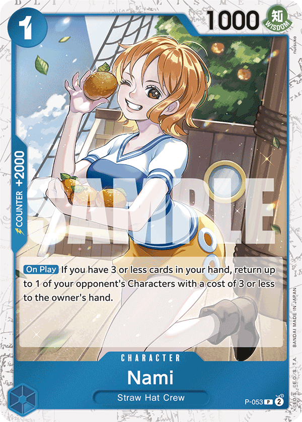 Nami One Piece card