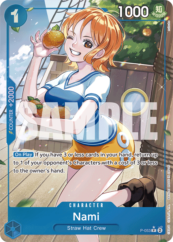 Nami One Piece card