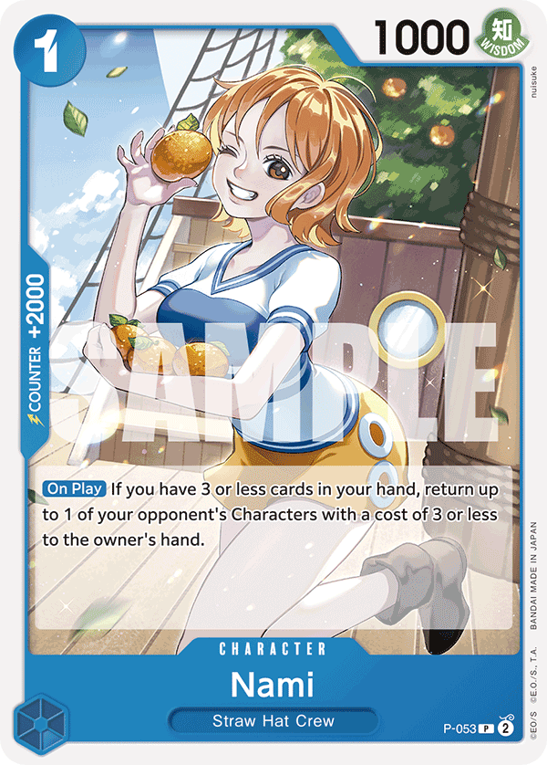 Nami One Piece card