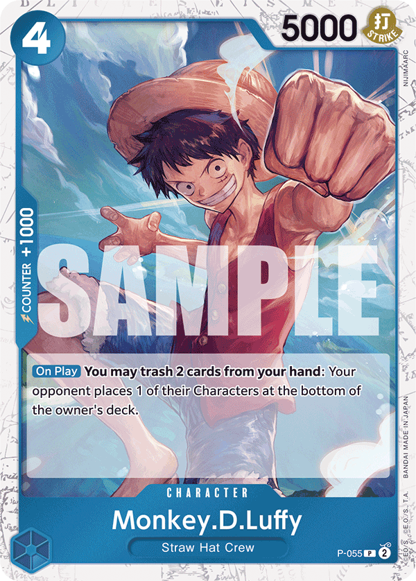 Monkey.D.Luffy One Piece card