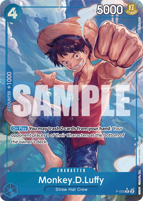 Monkey.D.Luffy One Piece card