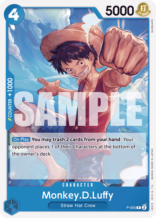 Monkey.D.Luffy One Piece card