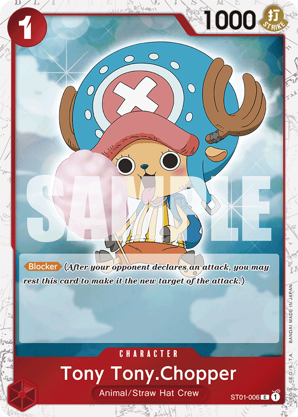 Tony Tony.Chopper One Piece card