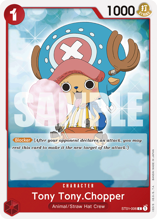 Tony Tony.Chopper One Piece card