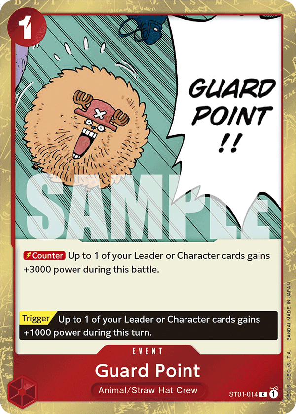 Guard Point One Piece card