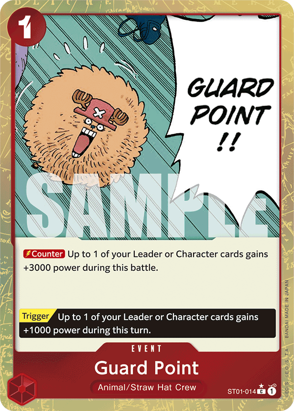 Guard Point One Piece card