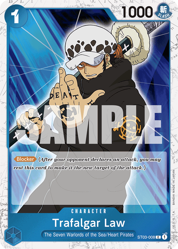Trafalgar Law One Piece card