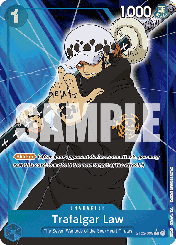 Trafalgar Law One Piece card