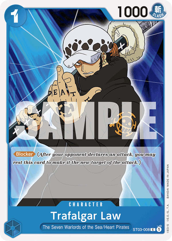 Trafalgar Law One Piece card