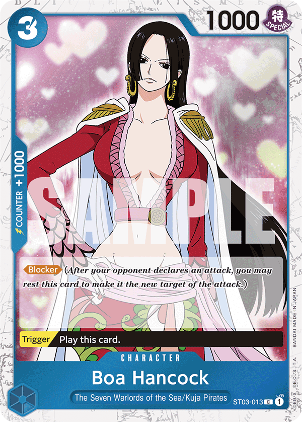 Boa Hancock One Piece card