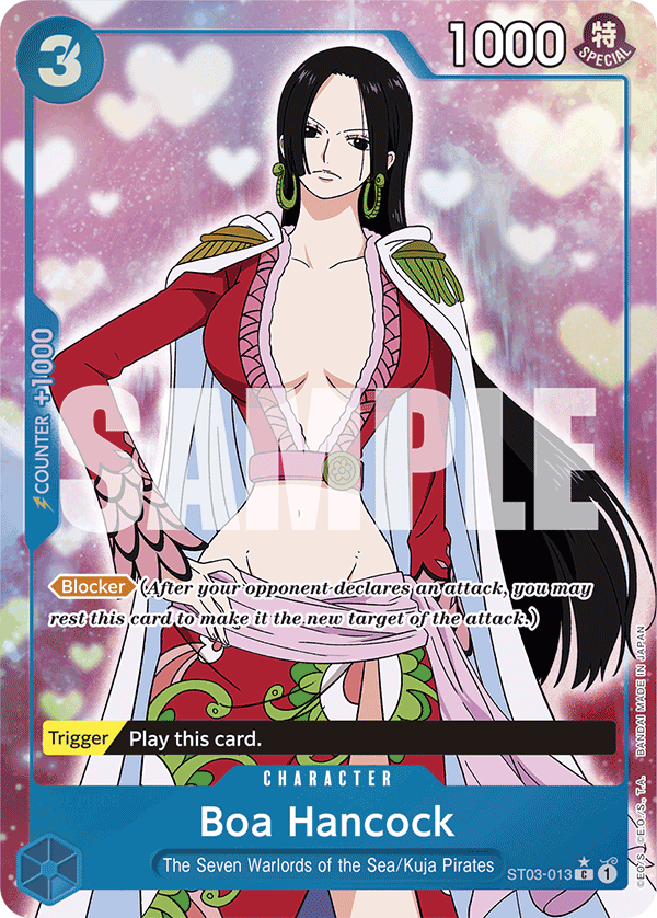 Boa Hancock One Piece card
