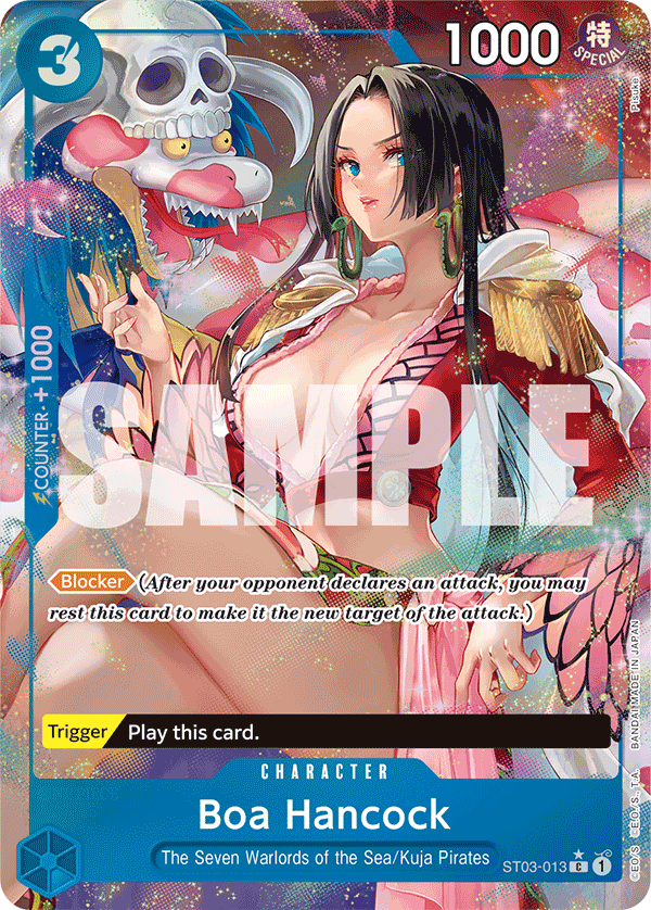 Boa Hancock One Piece card