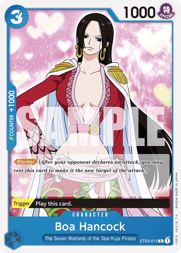 Boa Hancock One Piece card