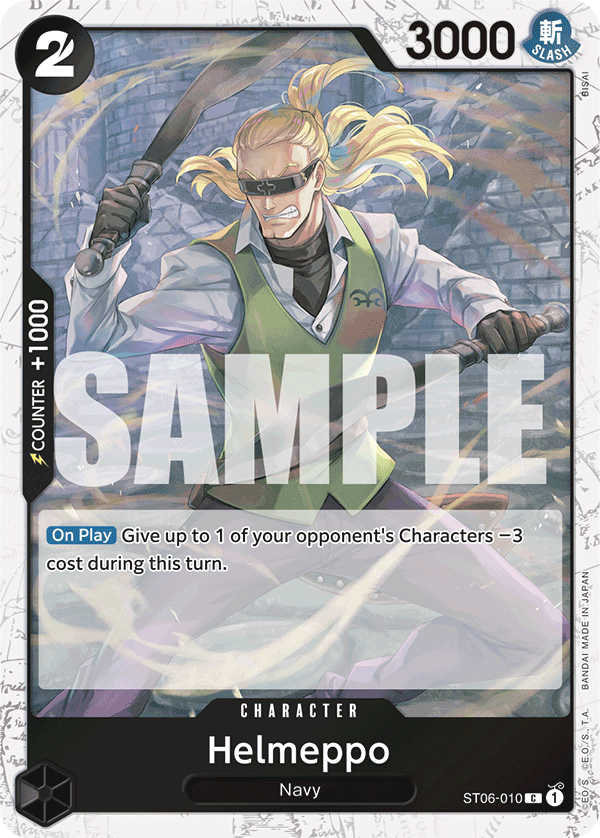 Helmeppo One Piece card