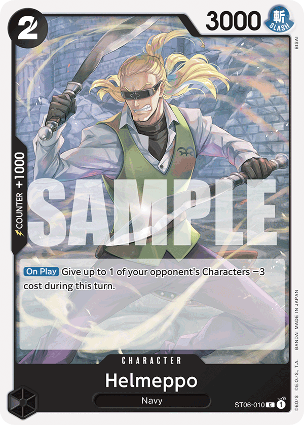 Helmeppo One Piece card