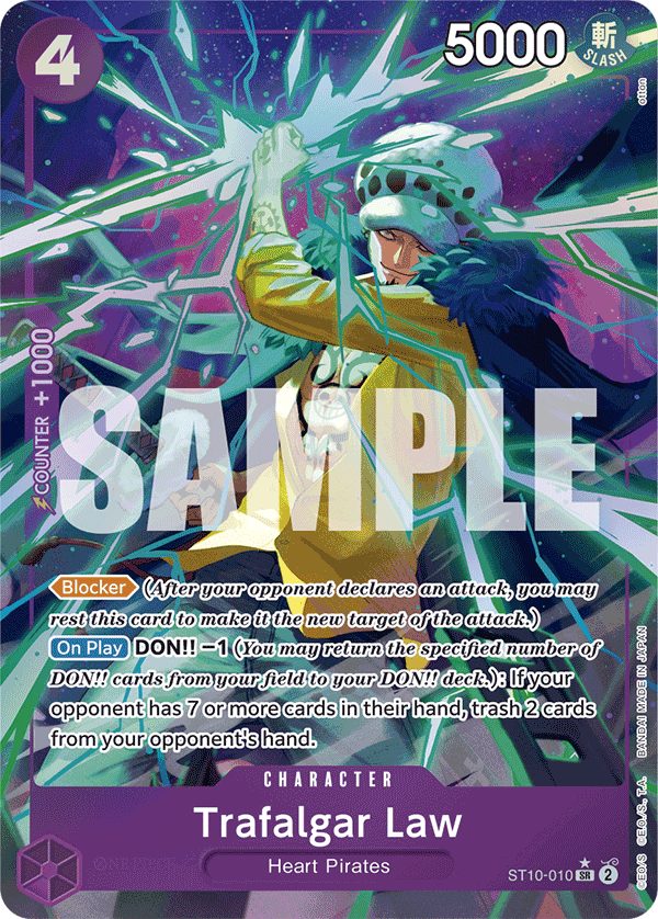 Trafalgar Law One Piece card