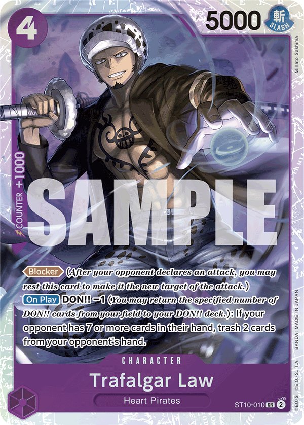 Trafalgar Law One Piece card