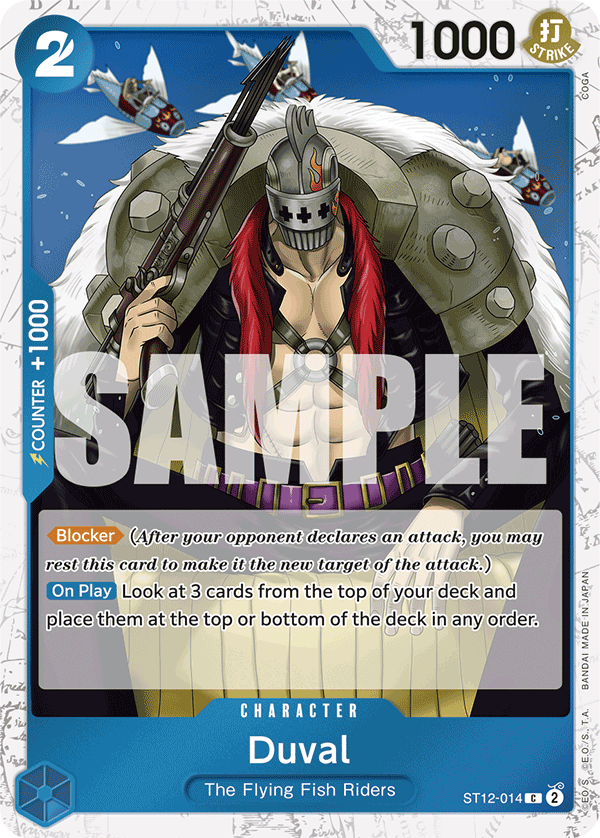 Duval One Piece card