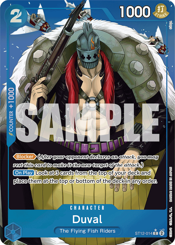 Duval One Piece card