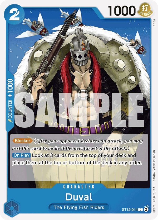 Duval One Piece card