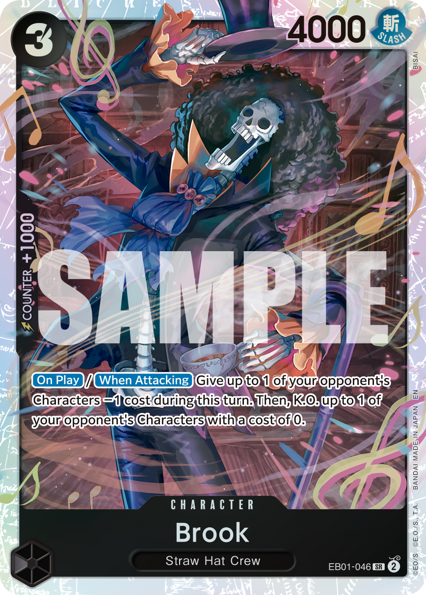 Brook One Piece card