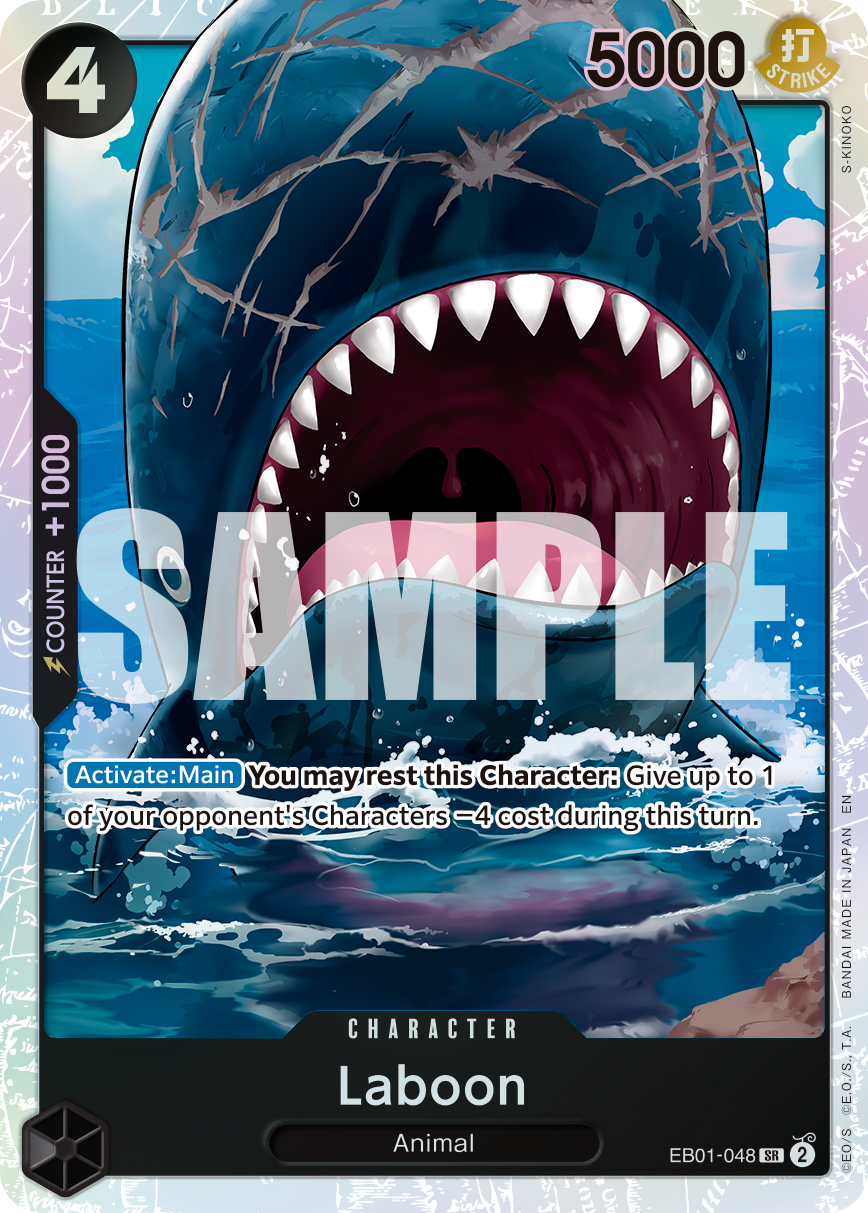 Laboon One Piece card