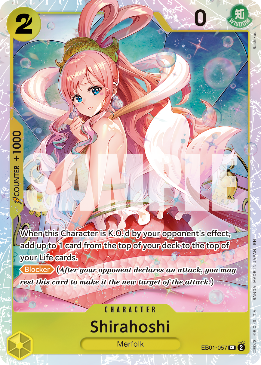 Shirahoshi One Piece card