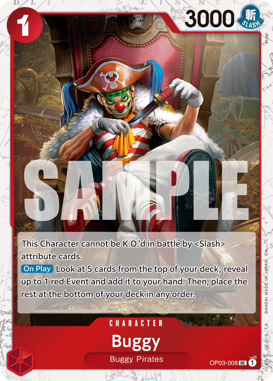 Buggy One Piece card