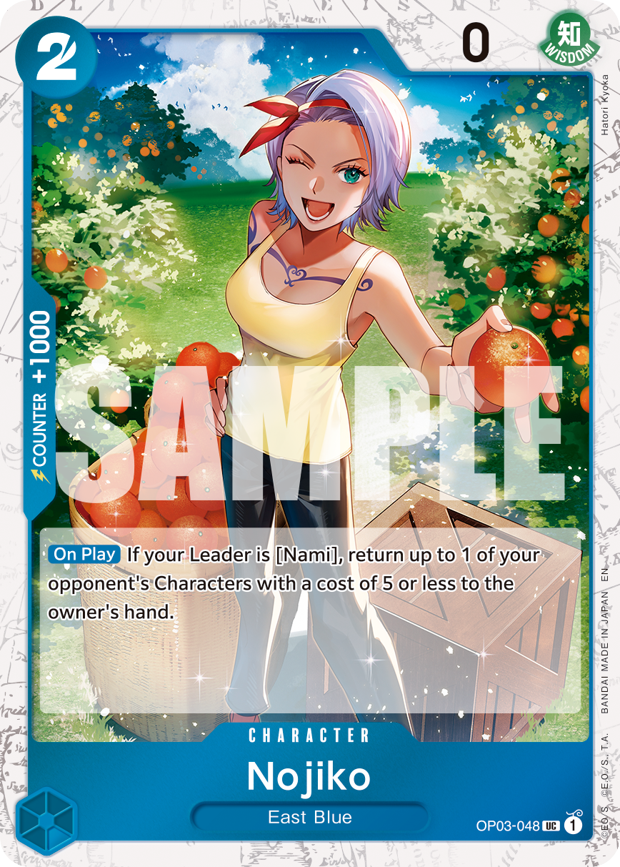 Nojiko One Piece card