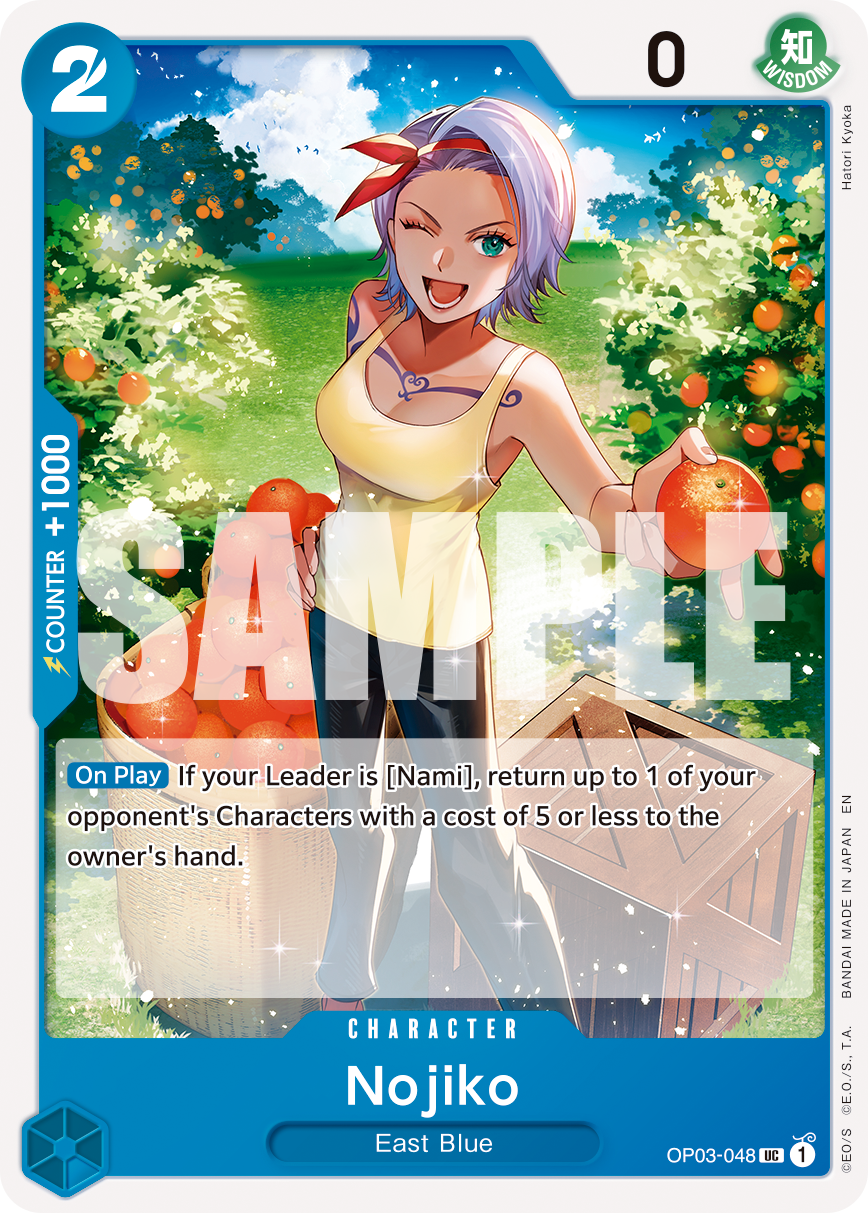 Nojiko One Piece card