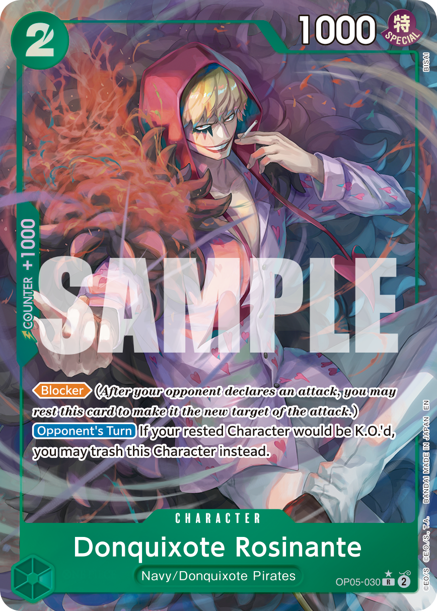 Donquixote Rosinante One Piece card