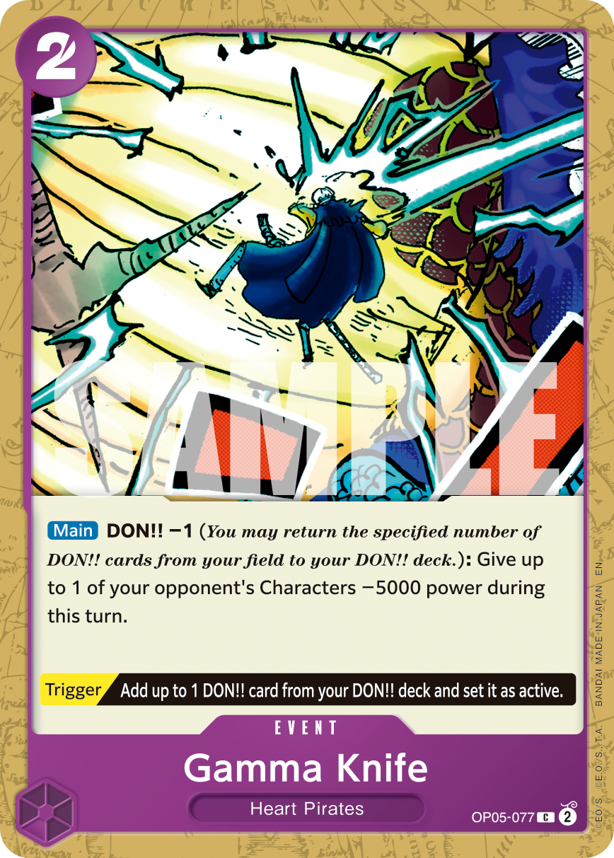 Gamma Knife One Piece card