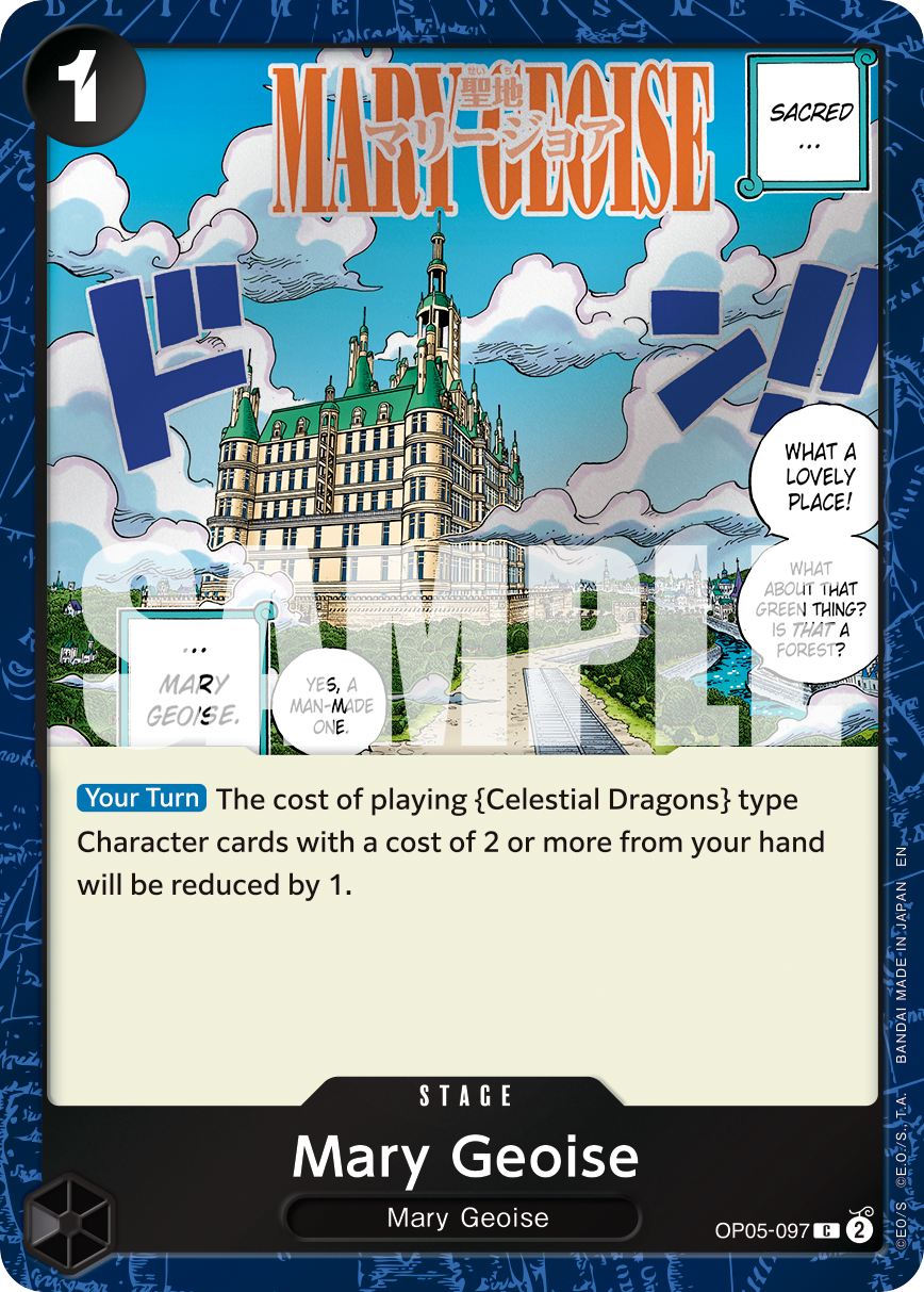 Mary Geoise One Piece card