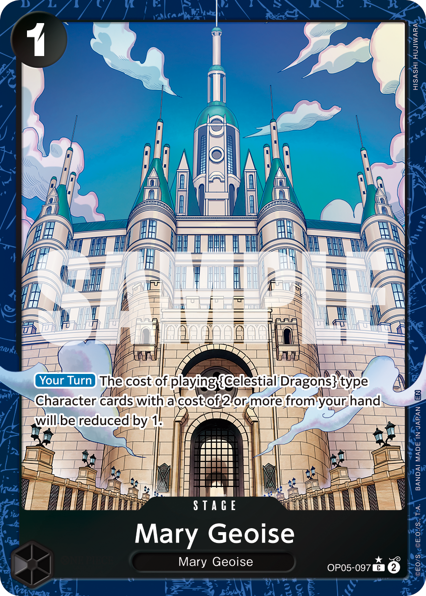 Mary Geoise One Piece card
