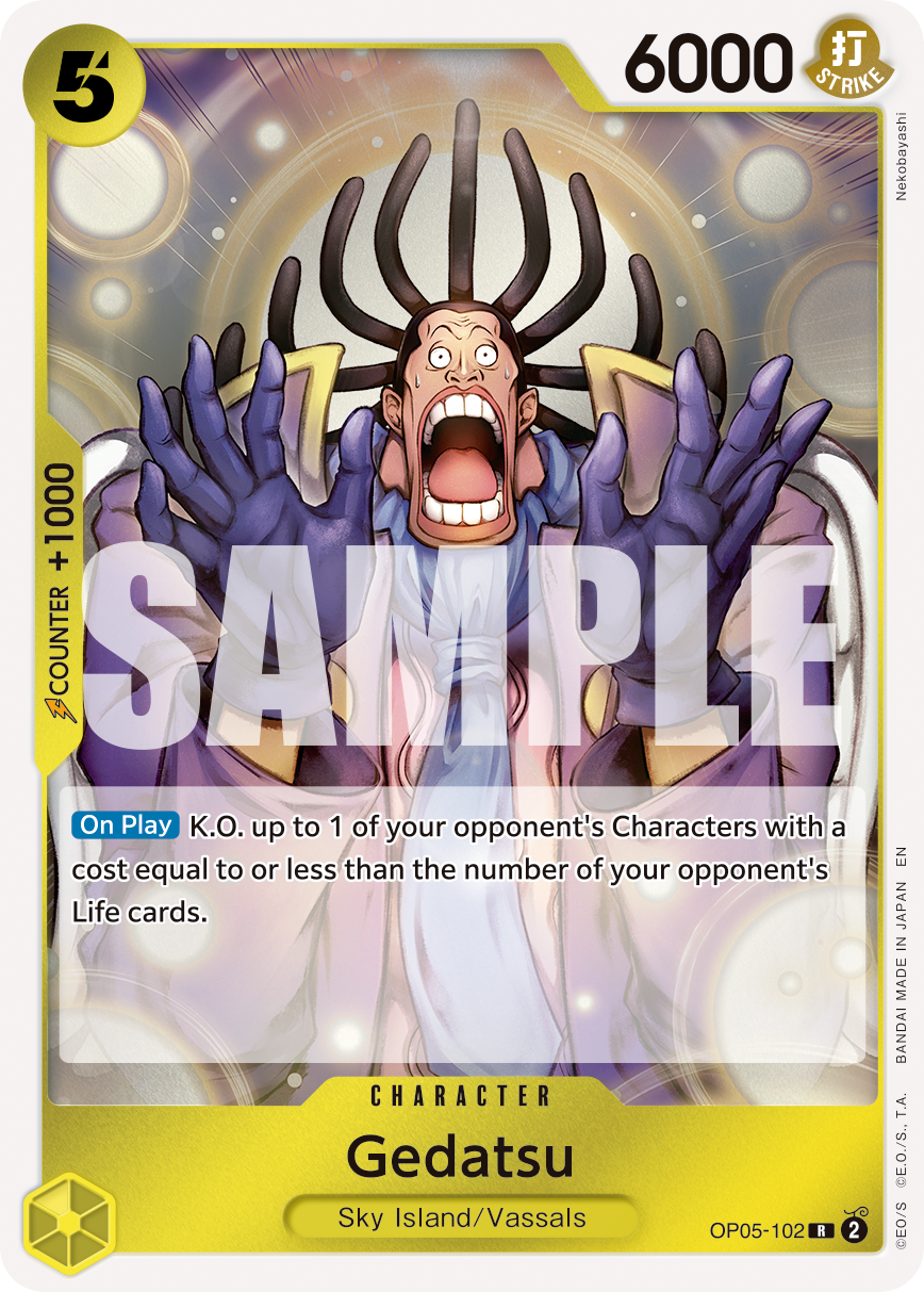 Gedatsu One Piece card