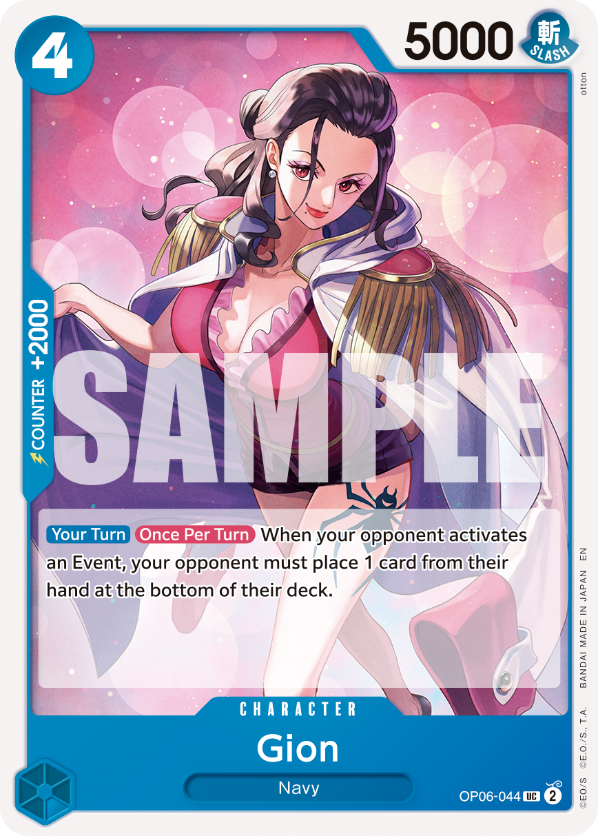 Gion One Piece card