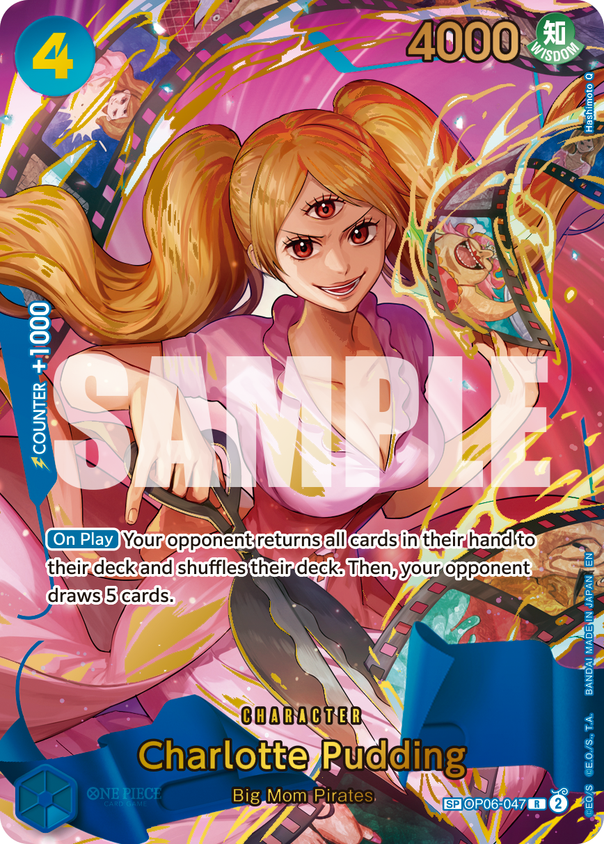 Charlotte Pudding One Piece card
