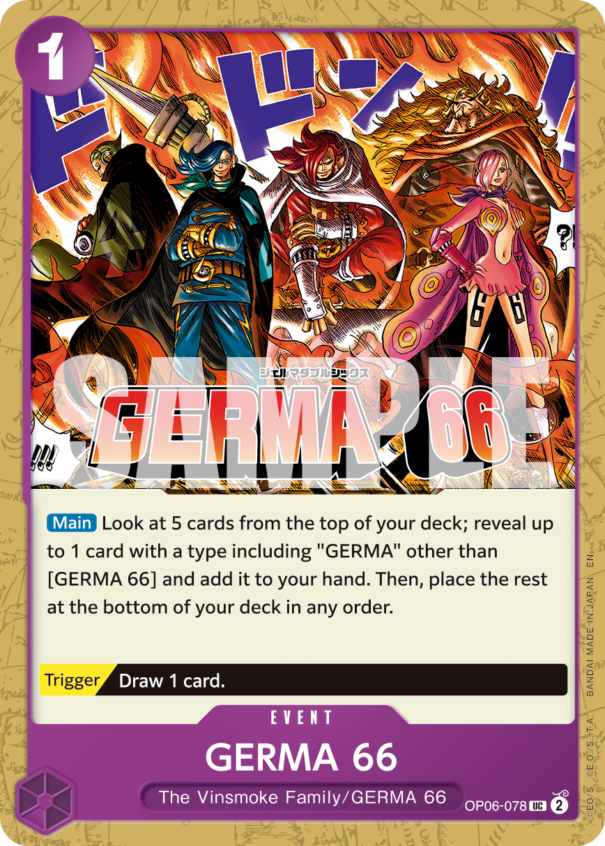 GERMA 66 One Piece card