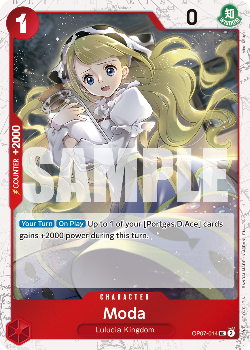 Moda One Piece card