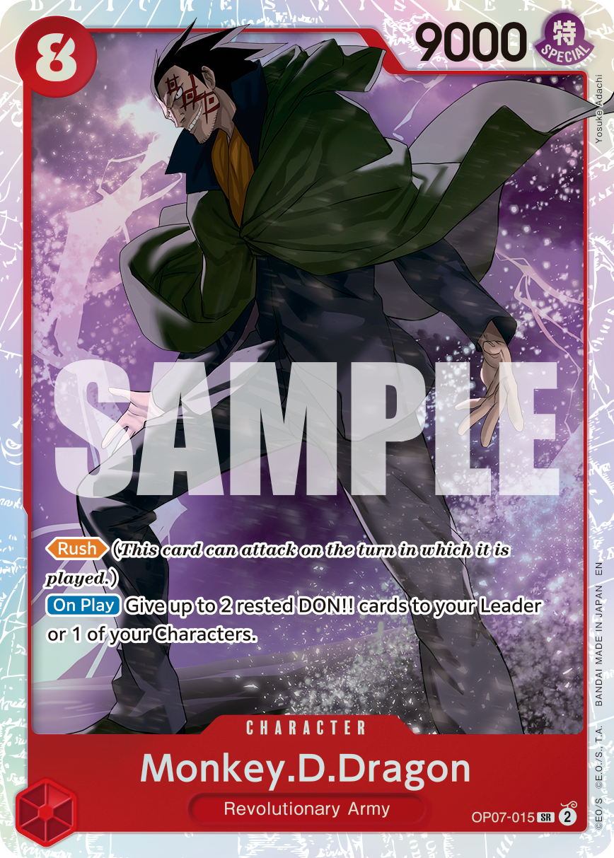 Monkey.D.Dragon One Piece card