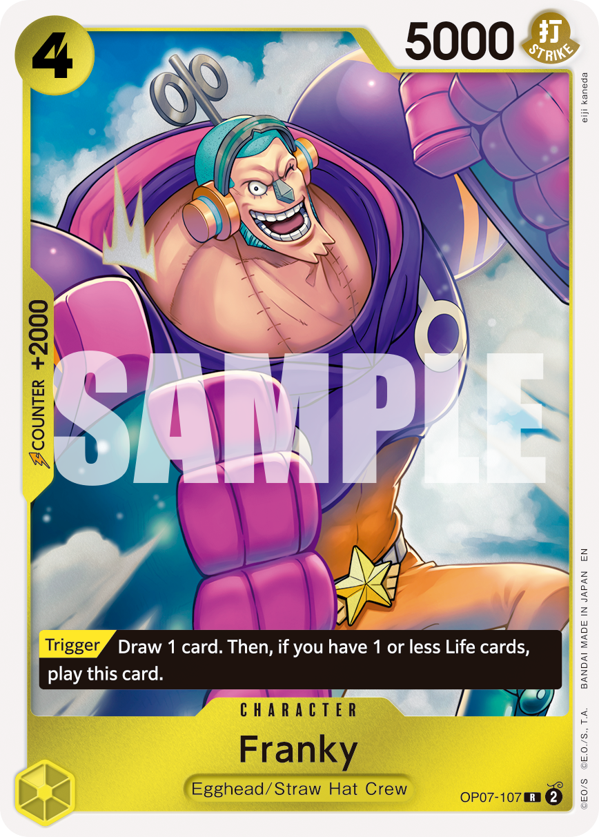 Franky One Piece card