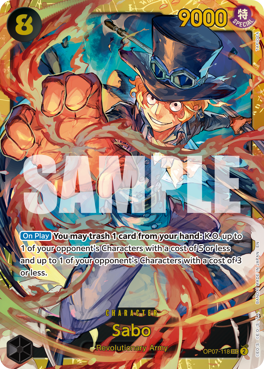 Sabo One Piece card