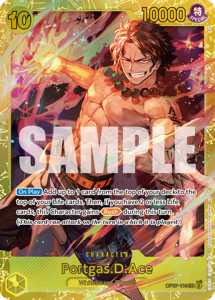 Portgas.D.Ace One Piece card