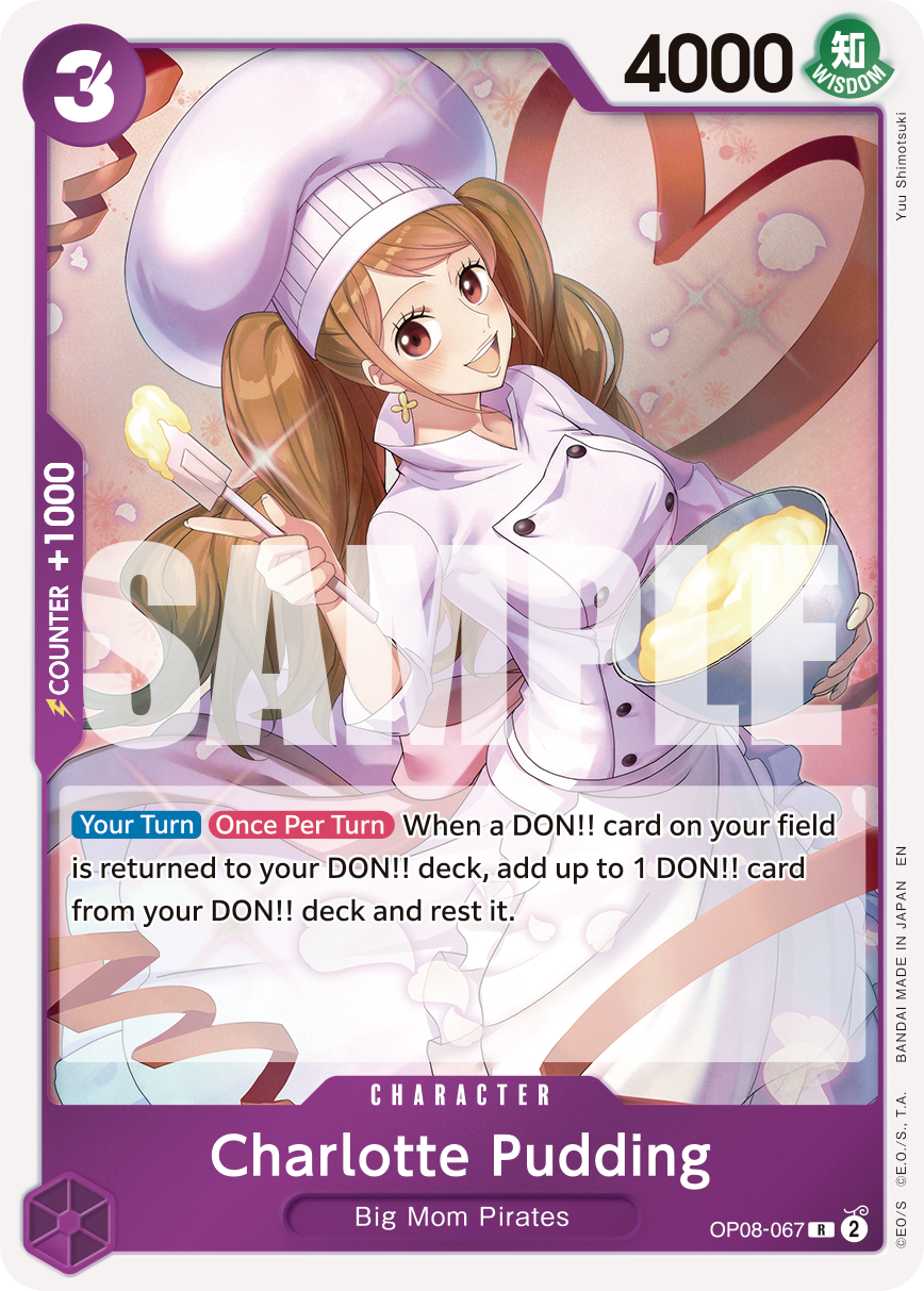 Charlotte Pudding One Piece card