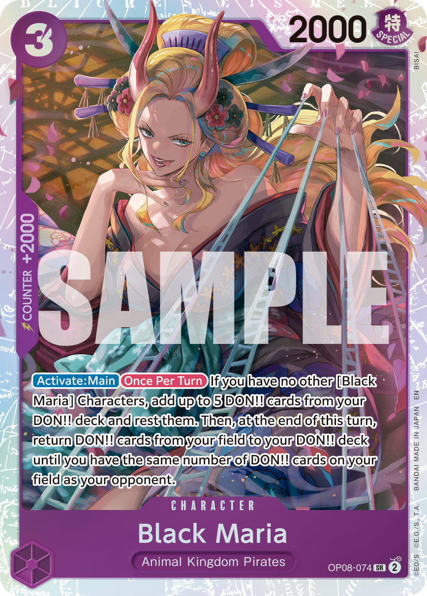 Black Maria One Piece card