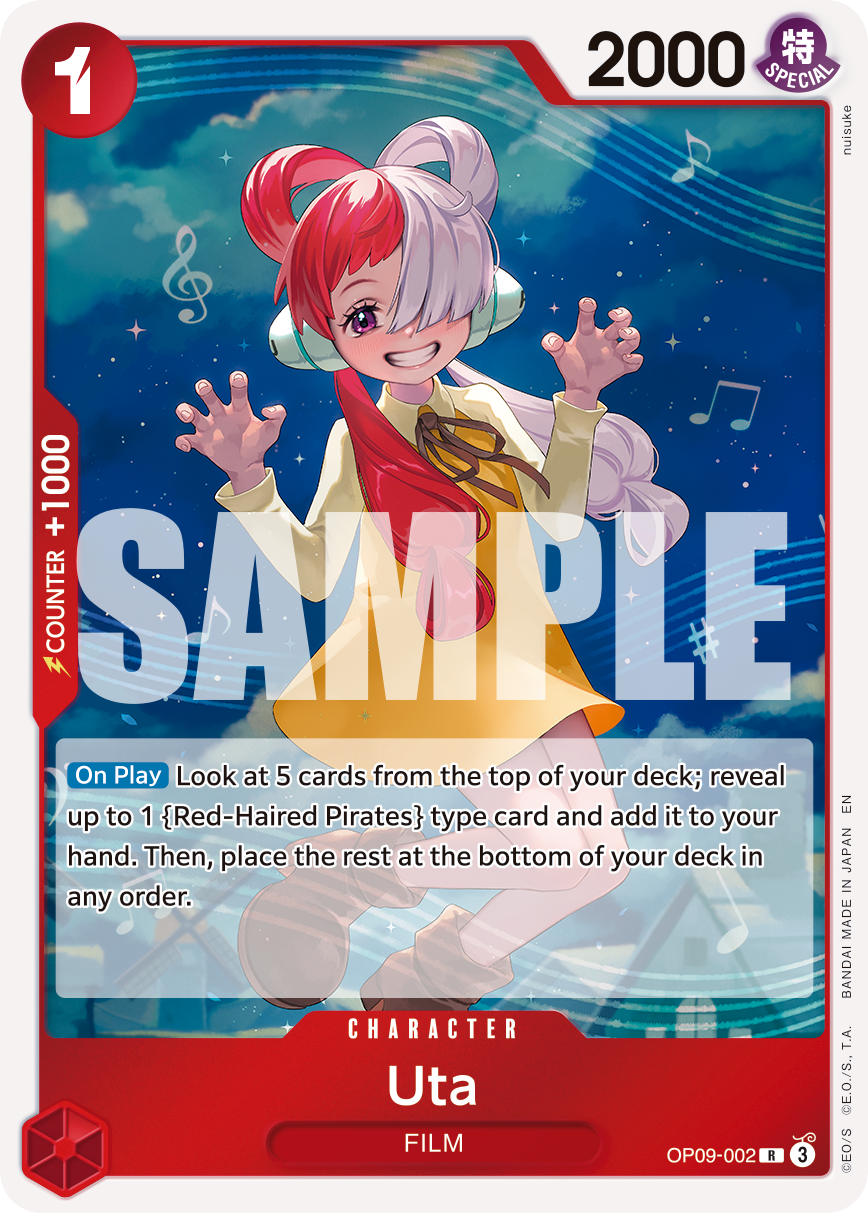 Uta One Piece card