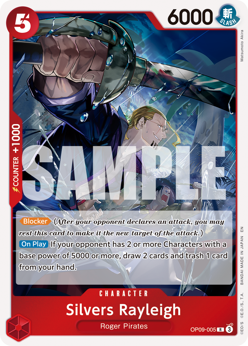 Silvers Rayleigh One Piece card
