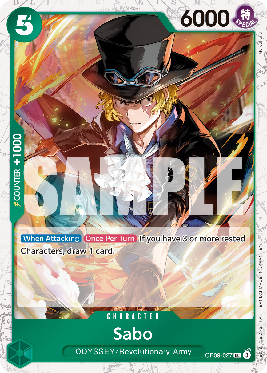 Sabo One Piece card