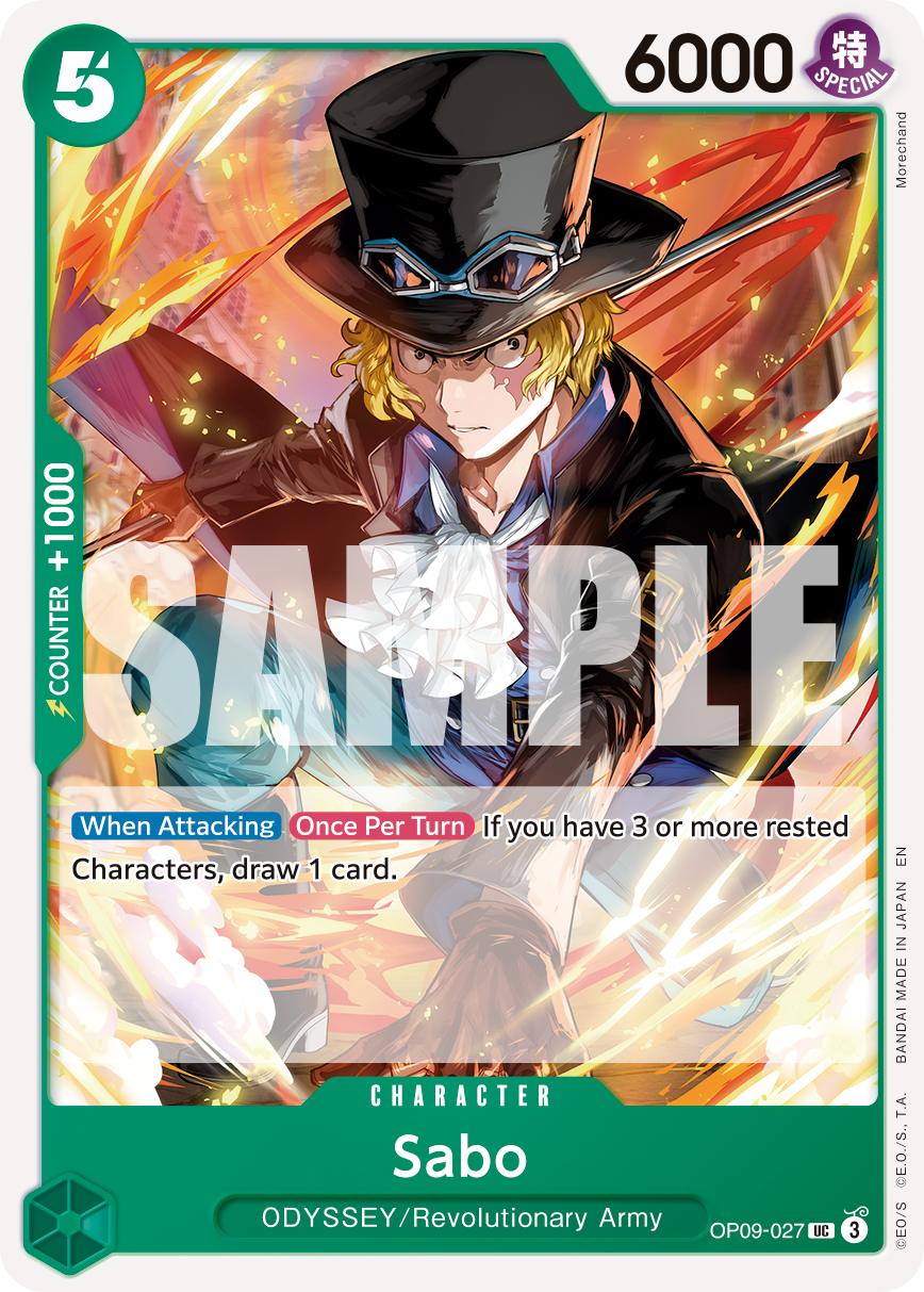 Sabo One Piece card