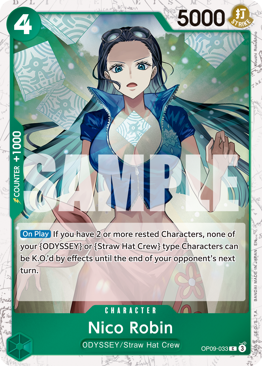 Nico Robin One Piece card